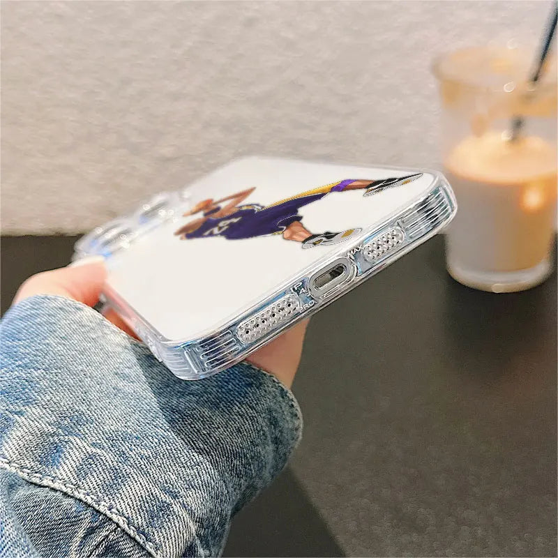 Case for Xiaomi Poco X3 NFC X4 GT X5 X4 M3 X3 Pro Soft Cover Cool Basketball Star Sports