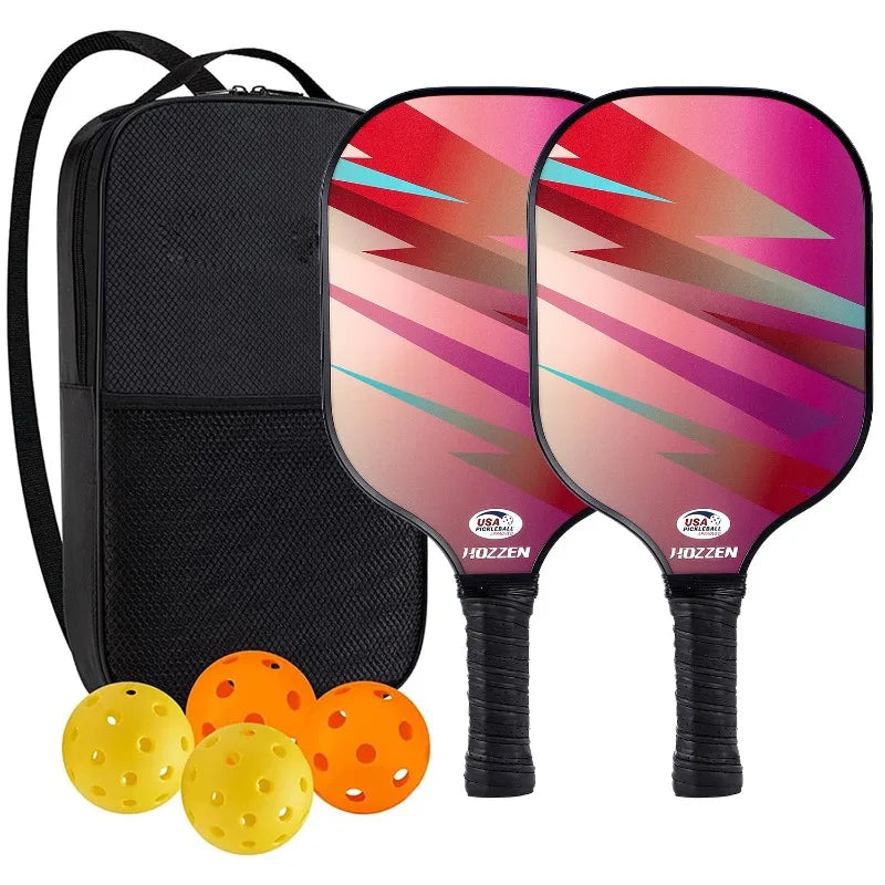 FEYA Pickleball Paddle Fiberglass USAPA Certification Outdoor Sports Strong Rebound Precise Ball Control Custom Picklebal Paddle