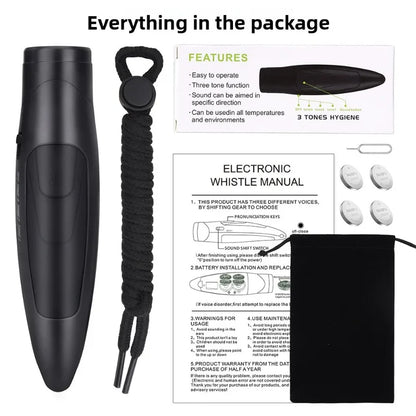 FEYA Judge Electronic Whistle Ball Sports Competition Pet Training Three Tone High Volume Whistle Custom Competition Accessories