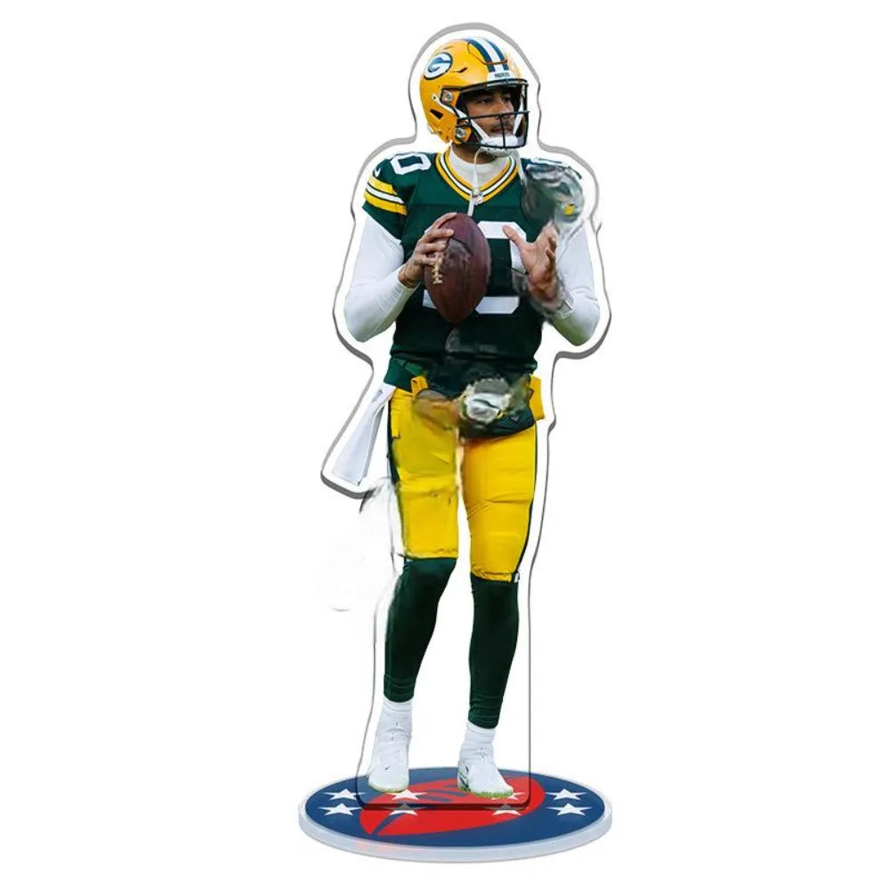 Sports Star Peripheral Seamless Interlayer Printing Characters Acrylic Stand Model Desktop Display Exquisite Gifts for Children