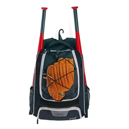 Baseball Softball Backpack with Shoes Compartment Outdoor Softball Bat Bag for Youth Adult Large Capacity Sports Shoulder Bags