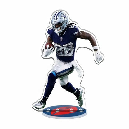 Sports Star Peripheral Seamless Interlayer Printing Characters Acrylic Stand Model Desktop Display Exquisite Gifts for Children