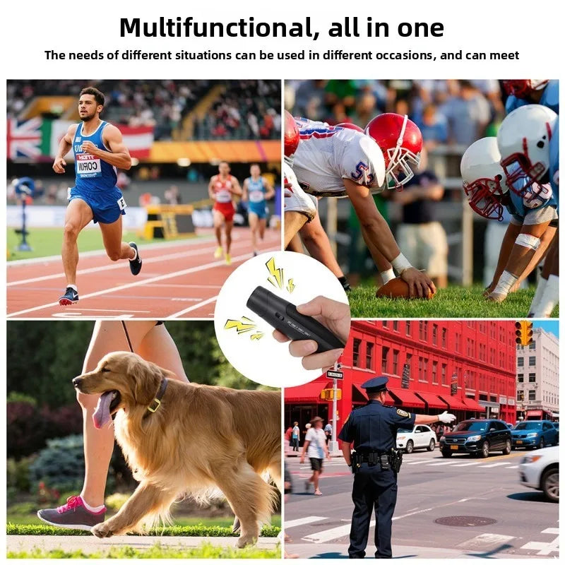 FEYA Judge Electronic Whistle Ball Sports Competition Pet Training Three Tone High Volume Whistle Custom Competition Accessories