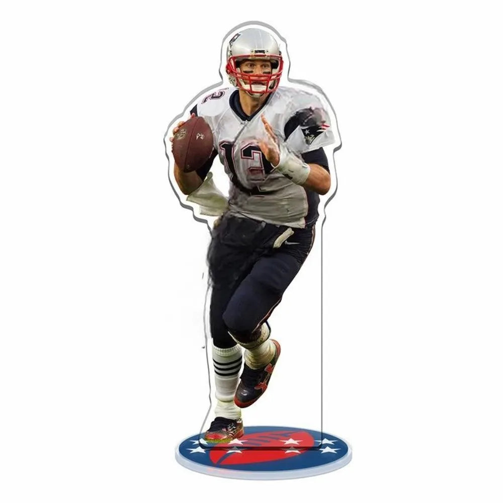 Sports Star Peripheral Seamless Interlayer Printing Characters Acrylic Stand Model Desktop Display Exquisite Gifts for Children