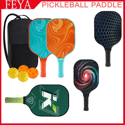 FEYA Pickleball Paddle Fiberglass USAPA Certification Outdoor Sports Strong Rebound Precise Ball Control Custom Picklebal Paddle