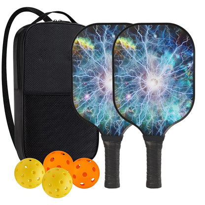 FEYA Pickleball Paddle Fiberglass USAPA Certification Outdoor Sports Strong Rebound Precise Ball Control Custom Picklebal Paddle