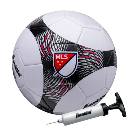 Youth Soccer Ball Size 3 Soft Cover Durable PVC Foam Cushioned Training Ball Air Pump Included Kids Sports