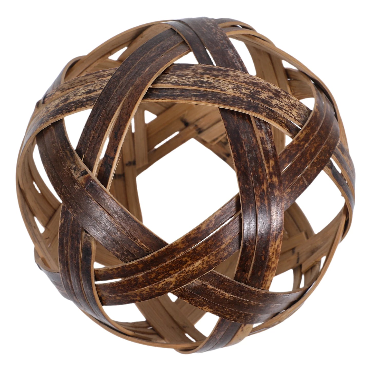 Retro Bamboo Kids Outdoor Sports Hand-Woven Ball Toy Family Kids Football Game Training Football Physical Fitness Ball