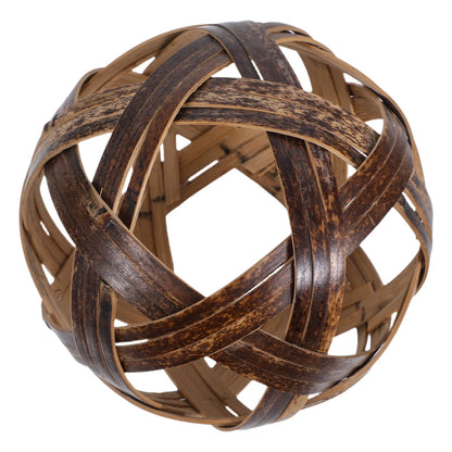 Retro Bamboo Kids Outdoor Sports Hand-Woven Ball Toy Family Kids Football Game Training Football Physical Fitness Ball