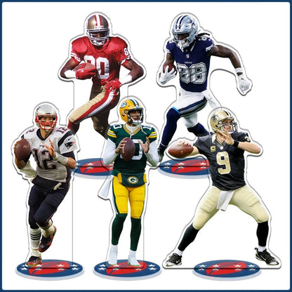 Sports Star Peripheral Seamless Interlayer Printing Characters Acrylic Stand Model Desktop Display Exquisite Gifts for Children
