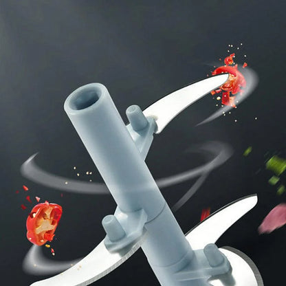 500/900ML Hand Chopper Manual Ginger Grinder Garlic Mud Splasher  Rotate Press Crusher Vegetable Onion Cutter Kitchen Tool