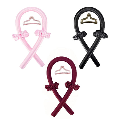 Woman Heatless Curling Rod Heatless Hair Curls Headband Make Hair Soft Shiny Hair Curler Hairdressing Tools Accessories