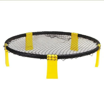 Mini Beach Volleyball Spike Game Balls Set - Includes 3 Balls Net and Bag Outdoor Team Sports Lawn Equipment