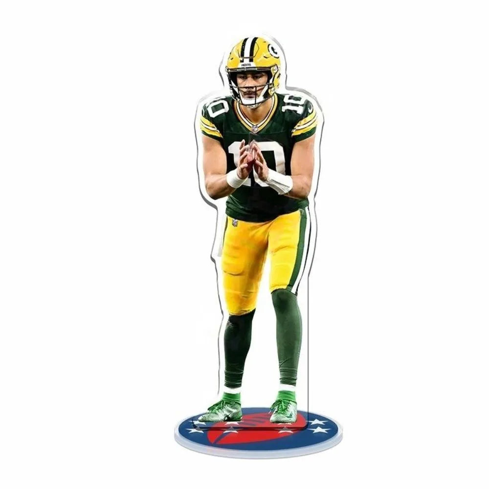 Sports Star Peripheral Seamless Interlayer Printing Characters Acrylic Stand Model Desktop Display Exquisite Gifts for Children