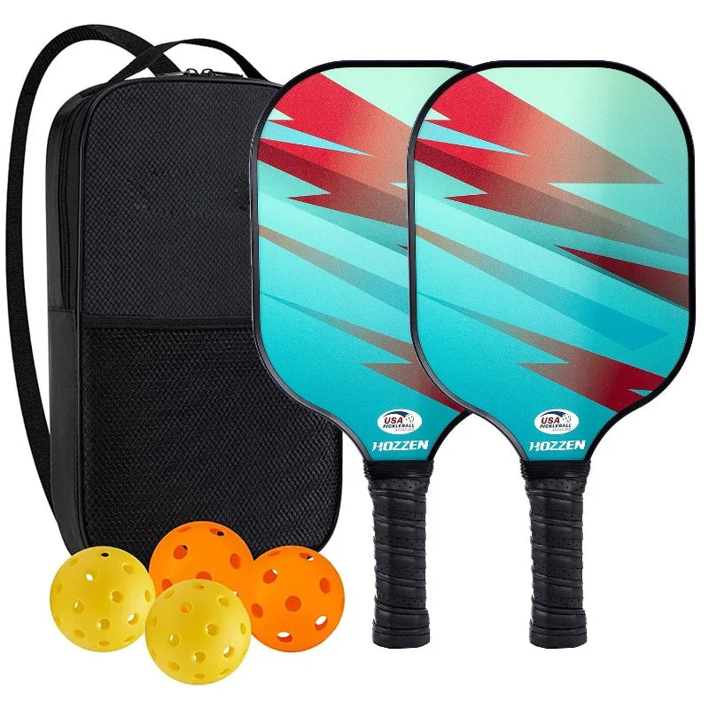 FEYA Pickleball Paddle Fiberglass USAPA Certification Outdoor Sports Strong Rebound Precise Ball Control Custom Picklebal Paddle