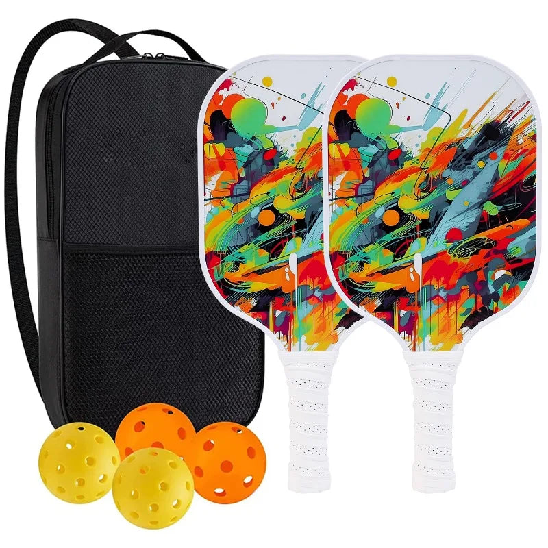 FEYA Pickleball Paddle Fiberglass USAPA Certification Outdoor Sports Strong Rebound Precise Ball Control Custom Picklebal Paddle