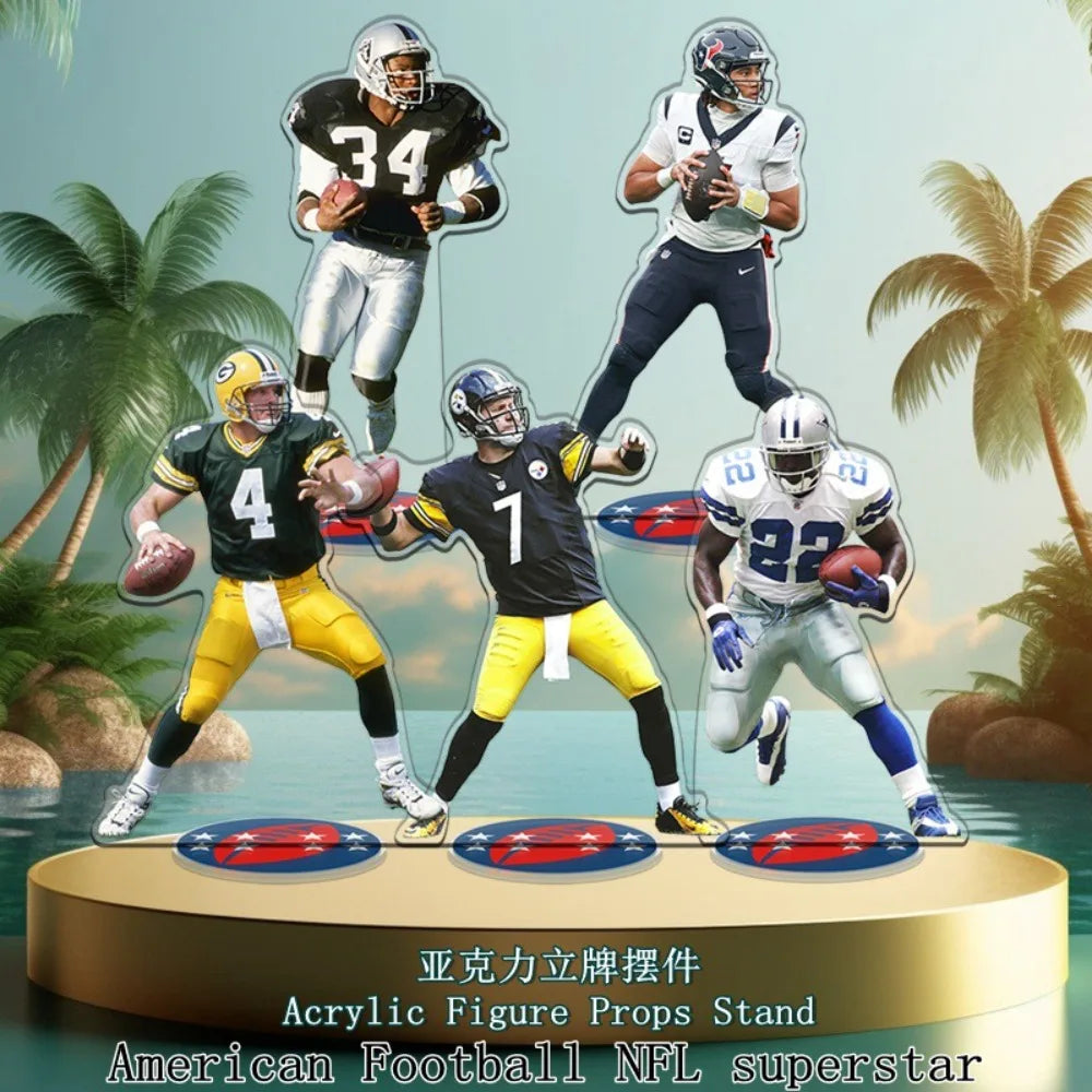 Sports Star Peripheral Seamless Interlayer Printing Characters Acrylic Stand Model Desktop Display Exquisite Gifts for Children