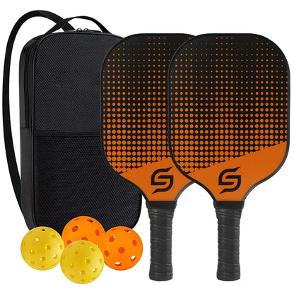 FEYA Pickleball Paddle Fiberglass USAPA Certification Outdoor Sports Strong Rebound Precise Ball Control Custom Picklebal Paddle