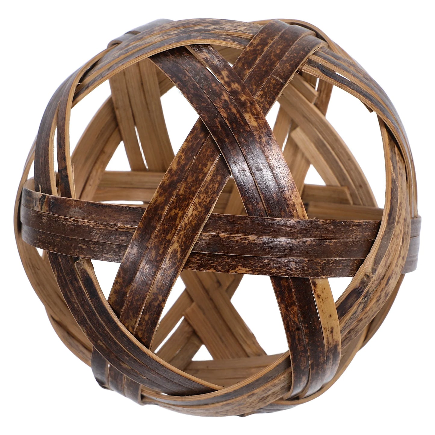 Retro Bamboo Kids Outdoor Sports Hand-Woven Ball Toy Family Kids Football Game Training Football Physical Fitness Ball