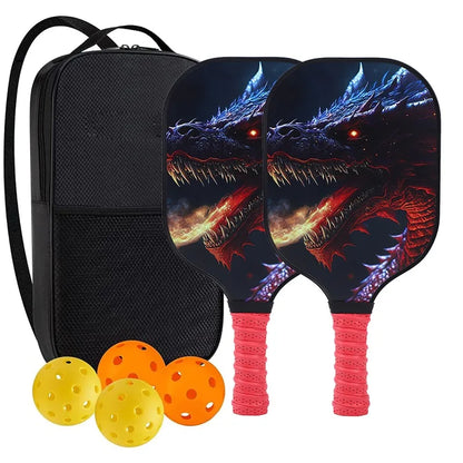 FEYA Pickleball Paddle Fiberglass USAPA Certification Outdoor Sports Strong Rebound Precise Ball Control Custom Picklebal Paddle