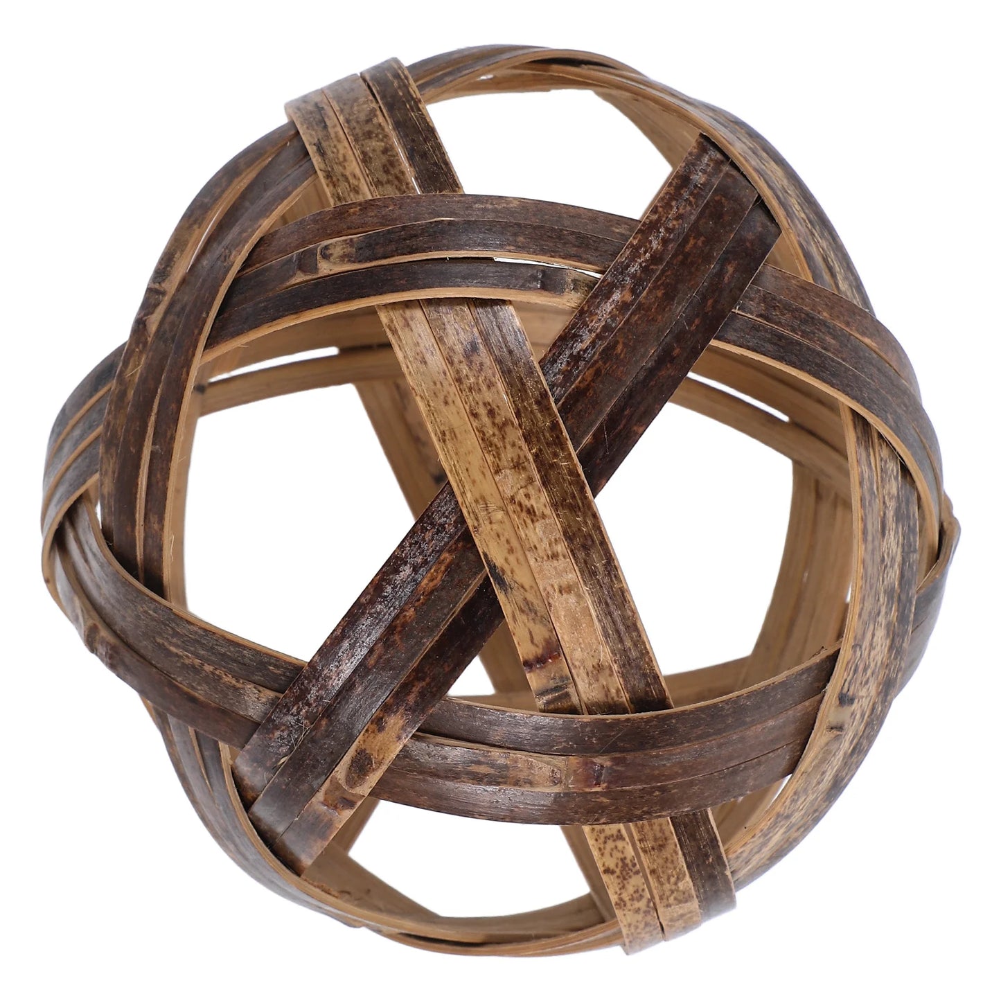 Retro Bamboo Kids Outdoor Sports Hand-Woven Ball Toy Family Kids Football Game Training Football Physical Fitness Ball