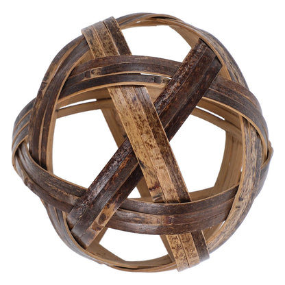 Retro Bamboo Kids Outdoor Sports Hand-Woven Ball Toy Family Kids Football Game Training Football Physical Fitness Ball