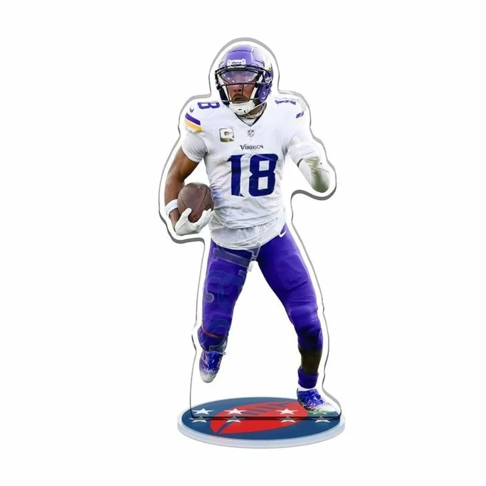 Sports Star Peripheral Seamless Interlayer Printing Characters Acrylic Stand Model Desktop Display Exquisite Gifts for Children
